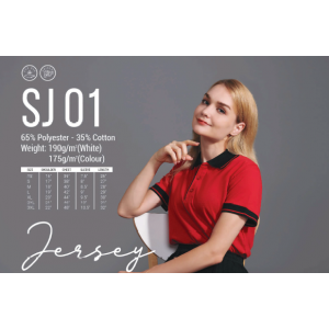 [Single Jersey] Single Jersey Polo - SJ01